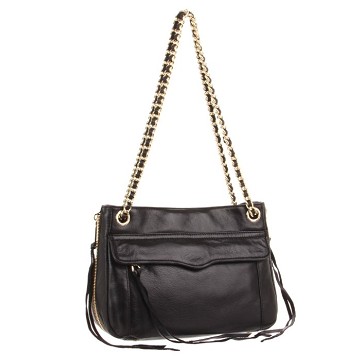 Rebecca Minkoff Swing Shoulder Bag,Black,One Size  $176.79+free shipping