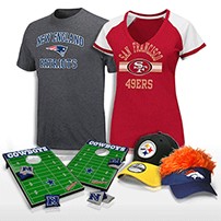 僅限今天！NFL Gameday Essentials 服裝及帽子享受折扣25%起！