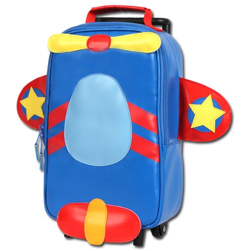 Stephen Joseph Boys 2-7 Rolling Backpack, Airplane, One Size $34.00 