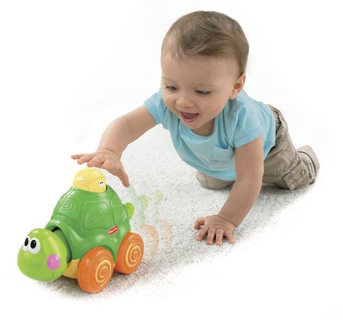 Fisher-Price Go Baby Go! Press And Crawl Turtle   $8.99(40%off)