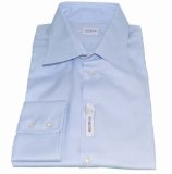Armani Collezioni Blue Cotton Dress Shirt $99