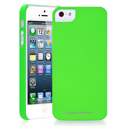 CaseCrown Cali Snap On Case (Green Palm Tree) for Apple iPhone 5 $5.09(87%off) 