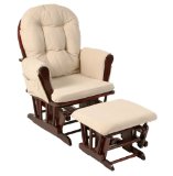 销售第一！Stork Craft 舒适摇椅+搁脚凳，原价$199.99，现仅售$129.98，免运费