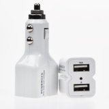 PowerGen 3.1Amps / 15W Dual USB Car charger Designed for Apple and Android Devices - White $6.99