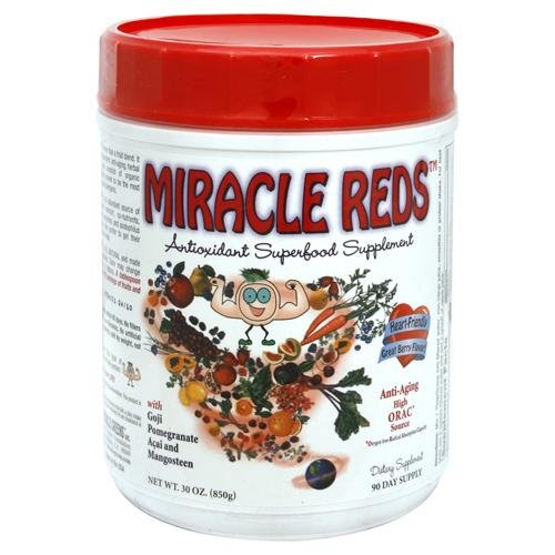 再降！超级抗氧化剂 ！Macro life Miracle Reds红色奇迹850g（90天用量） $51.25（49%off）免运费