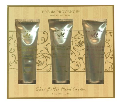 降！史低！法国Pre De Provence普罗旺斯有机乳木果油护手霜经典三件套 $13.98 