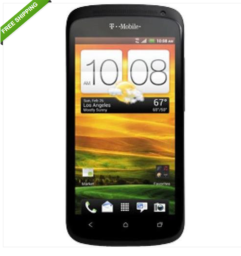 仅限今日！黑色HTC one S 智能手机（T-Mobile）售$179.99包邮