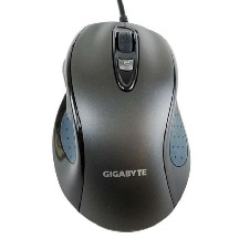 Gigabyte Dual Lens Gaming Mouse with 1600 DPI High-Definition Optical Tracking (GM-M6800) $9.99