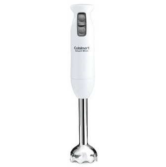Cuisinart CSB-75 Smart Stick 2-Speed Immersion Hand Blender, White, only $19.89