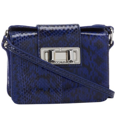 Rebecca Minkoff Mini Box Watersnake H075E800 Shoulder Bag,Navy,One Size $148.29 (41%off) 