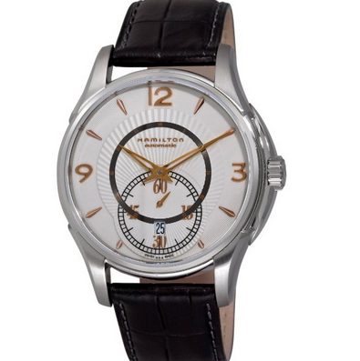 Hamilton Men's H32555755 Jazzmaster Viewmatic Silver Small Second Subdial Watch  $636.00 (29%off) + $9.99 shipping 