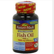 Nature Made Ultra Omega-3 Fish Oil Softgels, 1400 Mg, 45 Count $10.54