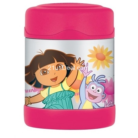 Thermos Funtainer Food Jar, Dora The Explorer, 10 Ounce   $12.11 