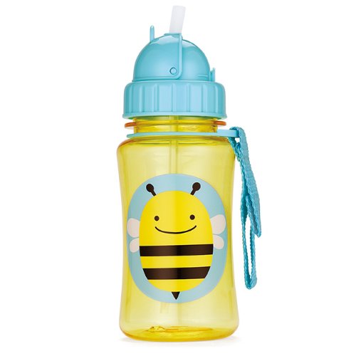 Skip Hop Zoo Straw Bottle, Bee, 12 Ounce $4.99 + Free Shipping