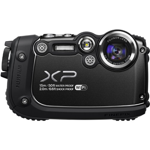 又降！Fujifilm富士 FinePix XP200 1600萬像素三防相機(黑色款) $201.84免運費