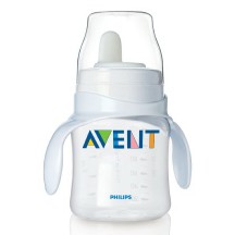 Philips AVENT BPA Free Classic Bottle to 1st Cup Trainer, 4+ Months/Single, 4 Ounce $4.24