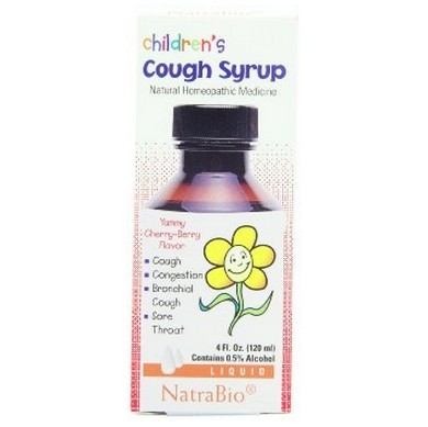 NatraBio 寶寶 Cough Syrup 化痰順勢療法止咳糖漿， 原價$8.29，現僅$4.93 免運費！