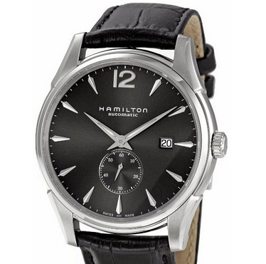 Hamilton Men's H38655785 Jazzmaster Slim Petite Seconde Black Dial Watch  $672.99 (29%off) + Free Shipping 