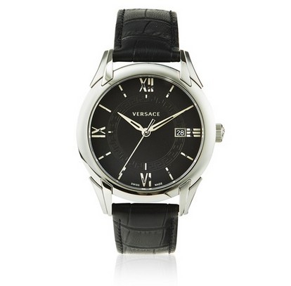 Versace VFI010013 Apollo Black Leather Watch   $583.56(58%off)  