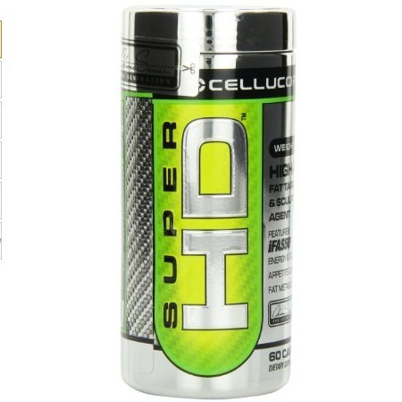 史低价！2012年减脂大奖明星产品！Cellucor Super HD 超级减脂因子瘦身减肥减少25%脂肪60粒装，原价$59.99，现仅$24.00！