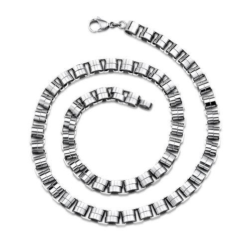 Extra Large Rolo Chain Link 22 Inch Stainless Steel Necklace $19.99 (90%off)  