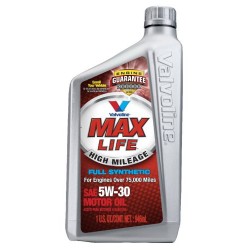 Valvoline VV179 MaxLife 5W-30 全合成机油6瓶 (1夸脱/瓶) $20.73