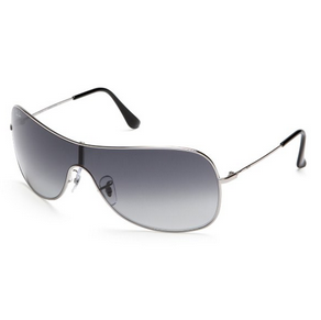 Ray-Ban RB3211 Sunglasses 132 mm, Non-Polarized, Silver/Gradient Smoke, only $76.33, free shipping