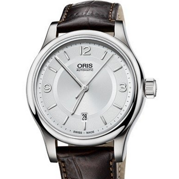Oris Classic Date Silver Dial Brown Leather Mens Watch 01 733 7594 4031-07 5 20 12 $638.00(42%off) + Free Shipping 