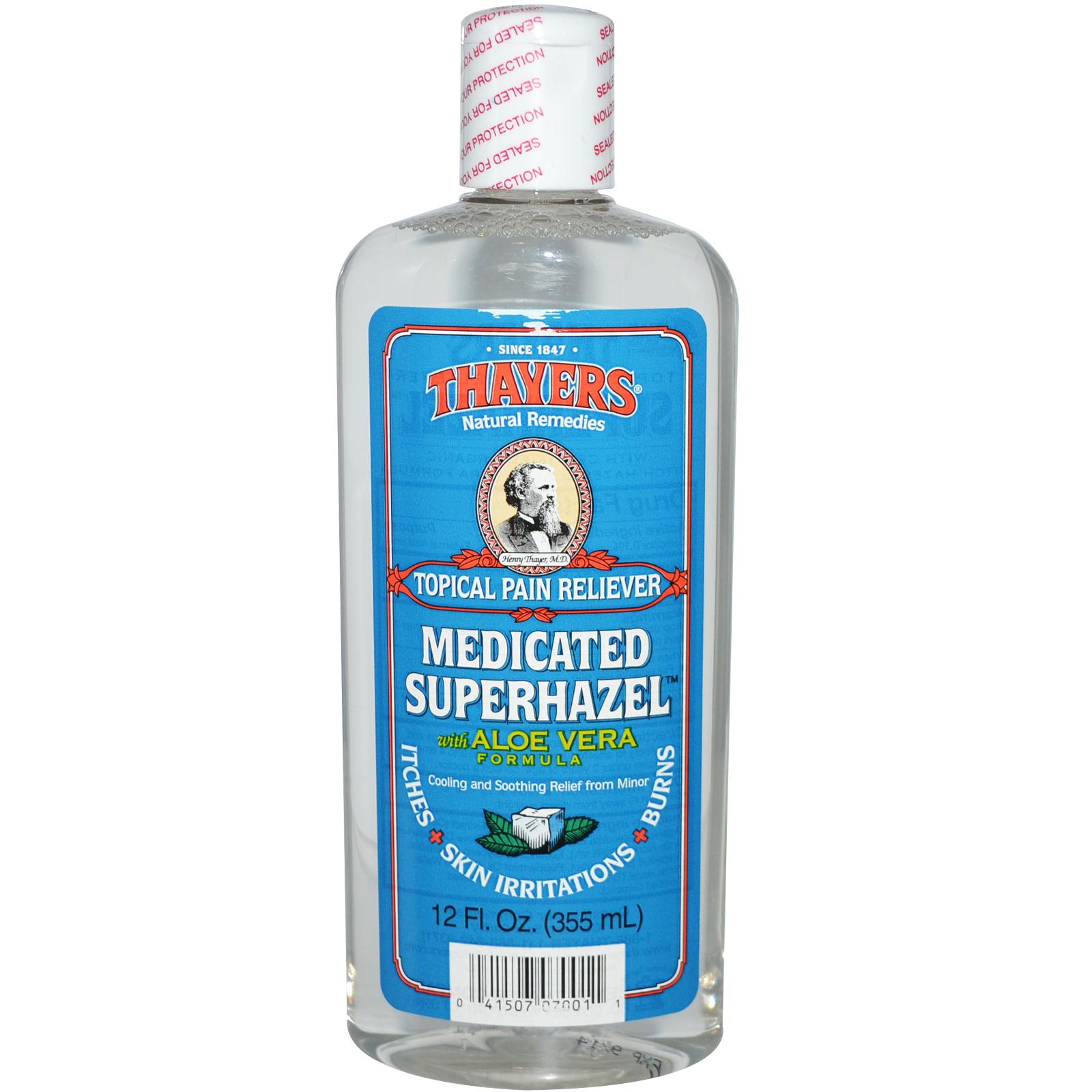 Thayers Medicated Superhazel with Aloe Vera -- 12 fl oz     $10.92