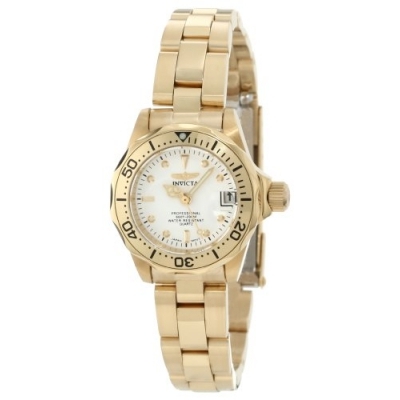 Invicta Women's 8945 Pro Diver Collection Gold-Tone Watch    $56.54 （71%off）
