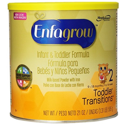 Enfagrow 美赞臣 Toddler Transitions 金樽2段婴儿奶粉，21oz，原价$28.74，现点击coupon后仅售$14.99 