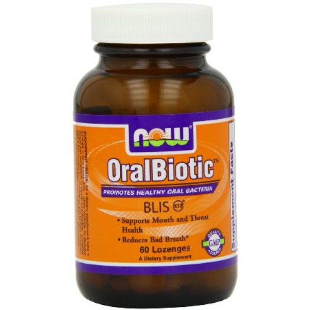 Now Foods Oralbiotic Blis K12, 60-Count $9.97+free shipping