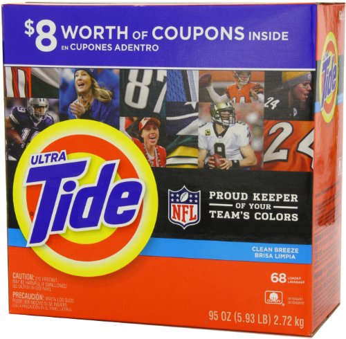 Tide Ultra Clean Breeze Scent Powder Laundry Detergent 68 Loads 95 Oz $9.37+free shipping
