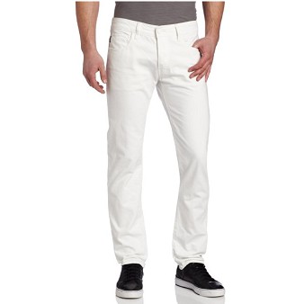 G-Star 白色款男士低腰牛仔裤 $37.66免运费