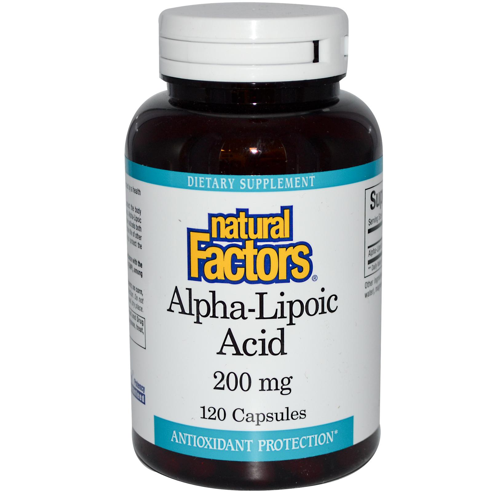 Natural Factors Alpha Lipoic Acid $17.07 