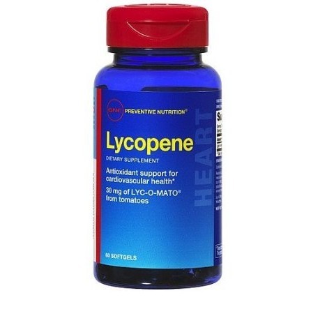 GNC Preventive Nutrition® Lyc-O-Mato® Lycopene From Tomatoes 60 Softgels, Single & Multi Packs  $19.10  