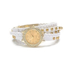 XOXO Women's XO5603 White Braided Wrap Watch $19.99