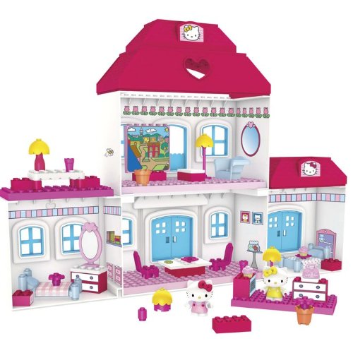 Mega Bloks Hello Kitty绚丽之家组装玩具 特价$24.88