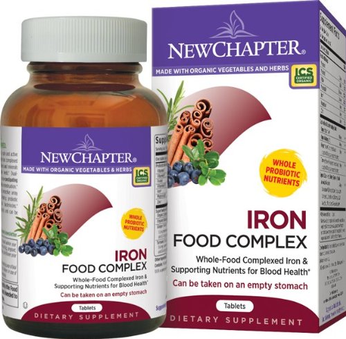 New Chapter Iron Food Complex, 60 Tablets, only $11.95