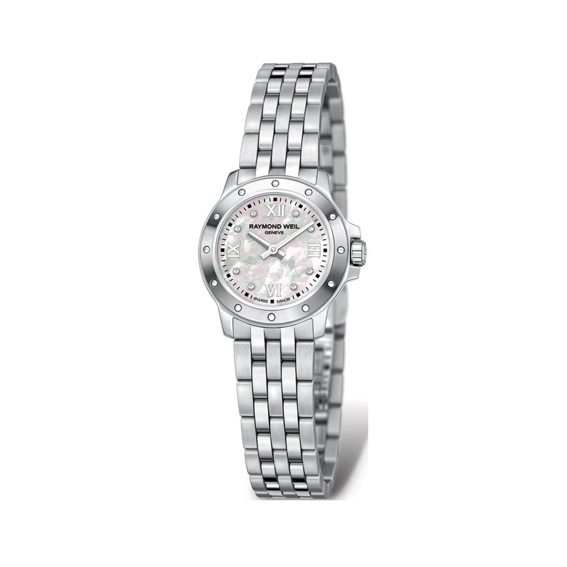 Raymond Weil Women's 5799-STS-00995 Tango 23 mm Steel 44 Diamonds Watch, only $738.40, free shipping