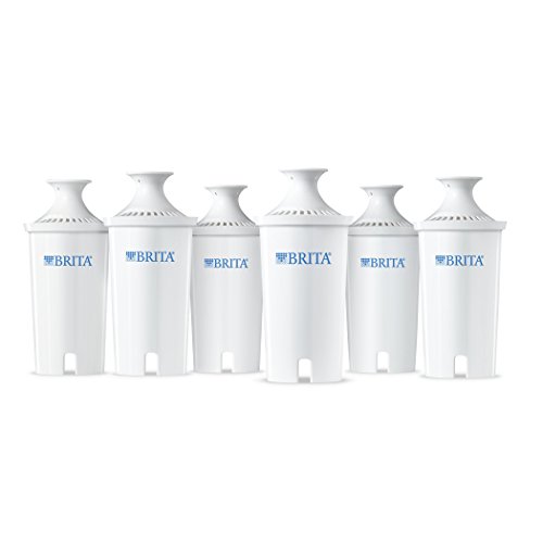 Brita Standard Replacement Filters for Pitchers and Dispensers- BPA Free - 6 Count only $18.70 free shipping