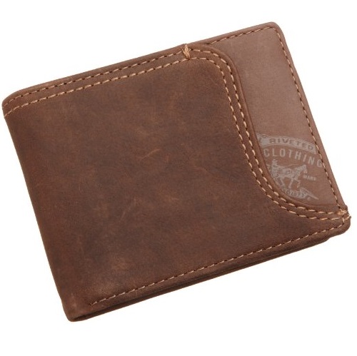 Levi's Mens Passcase Wallet, Brown, One Size, only $15.99 after using coupon code 