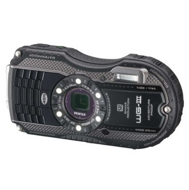 Pentax Optio WG-3 black 16MP Waterproof Digital Camera with 3-Inch LCD Screen $174.99 (Save 42%) 