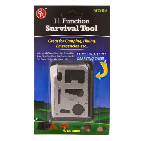 SE MT908 11 Function Credit Card Size Survival Pocket Tool  $0.86 (65%off) + Free Shipping 