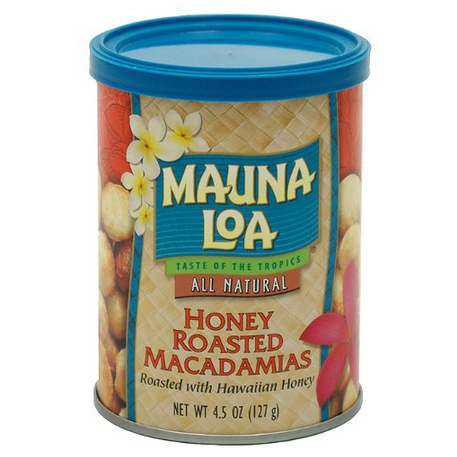 Mauna Loa 澳洲蜜烤坚果 4.5盎司/罐 *6罐 仅售$35.98