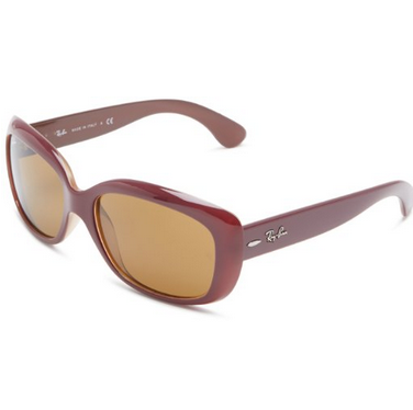 Ray-Ban womens 0RB4101 6036 58 Jackie Ohh Round Sunglasses,Opal Pink,58 mm  $80.82(46%off) 
