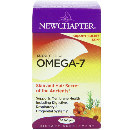 护肤达人必备！美国知名有机保健品牌New Chapter新章 Omega 7 超临界沙棘提取配方30粒 $15.83包邮