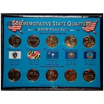 2000 24K Gold Plated Hologram State Quarters  $17.50 (30%off) + $4.95 shipping 