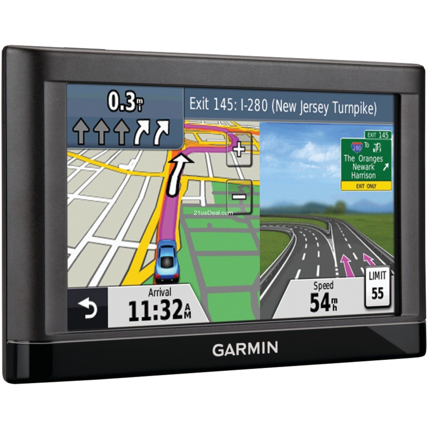 热销款！Garmin nüvi 52LM 5英寸GPS (带终身地图更新)，原价$149.99，现仅售$79.99，免运费