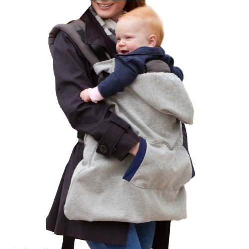 Infantino Hoodie Universal All Season Carrier Cover Gray, only $7.98 